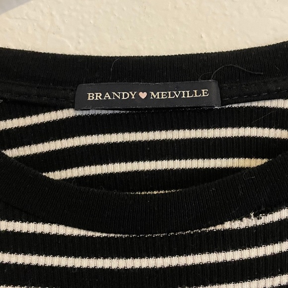 Brandy Melville stripe long sleeve - Picture 2 of 3
